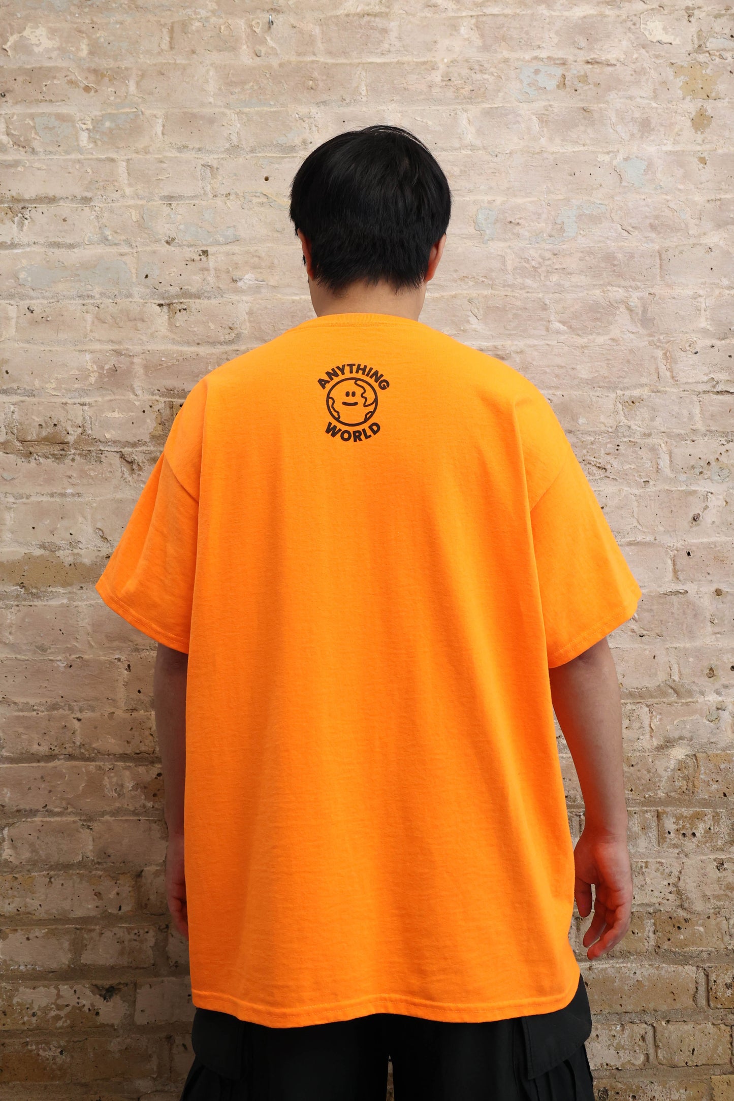 Neon Orange T-Shirt | Big Print