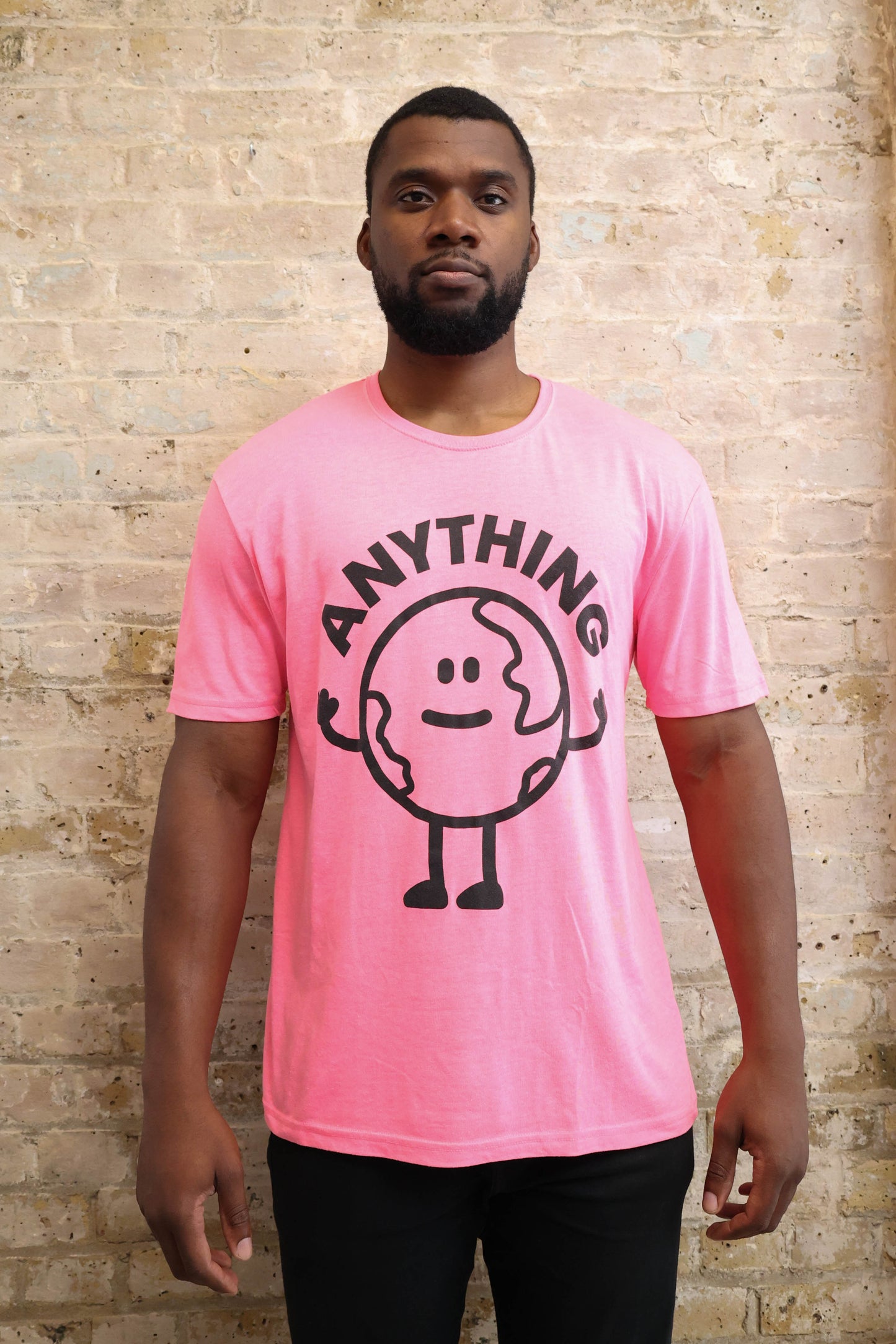 Neon Pink T-Shirt | Big Print