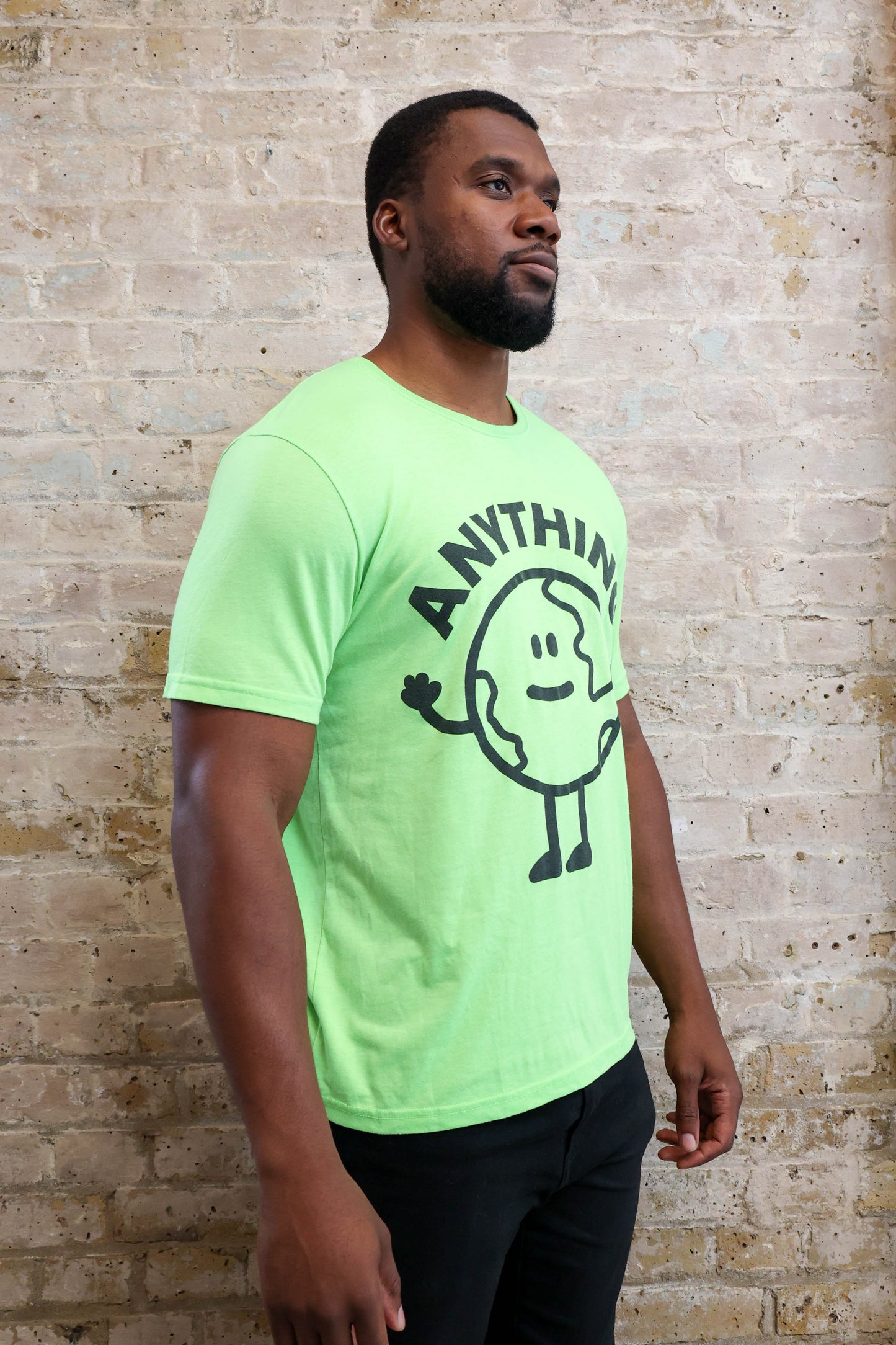 Neon Green T-Shirt | Big Print