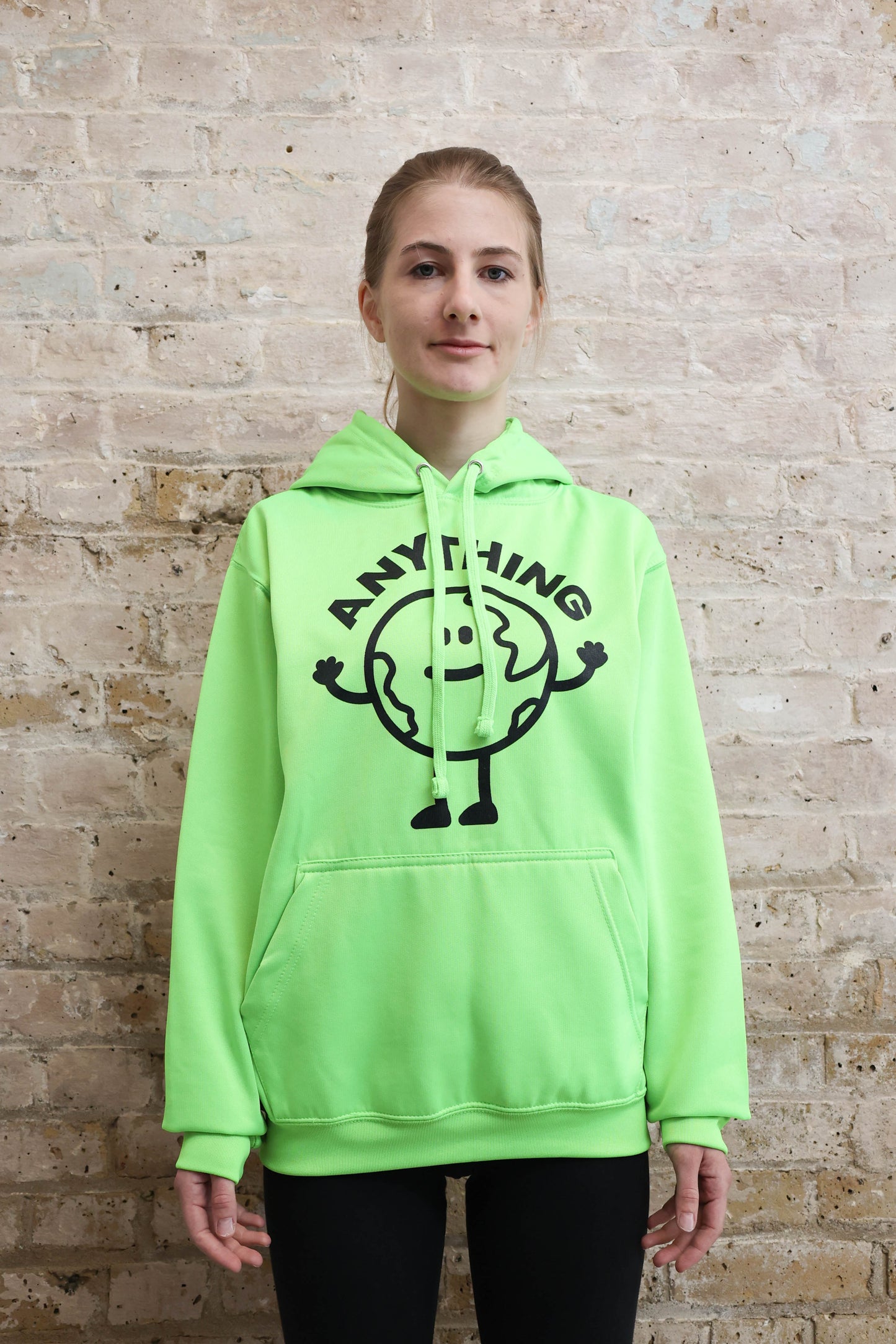 Neon Green Hoodie | Big Print