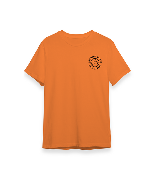 Neon Orange T-Shirt | Small Print